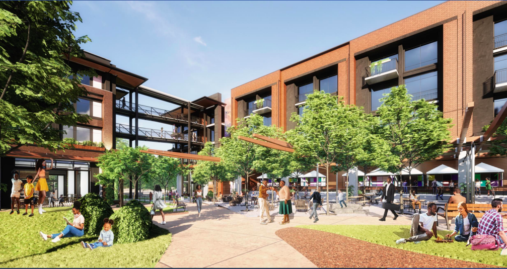 Vision for transformative East Point Commons clearer Urbanize